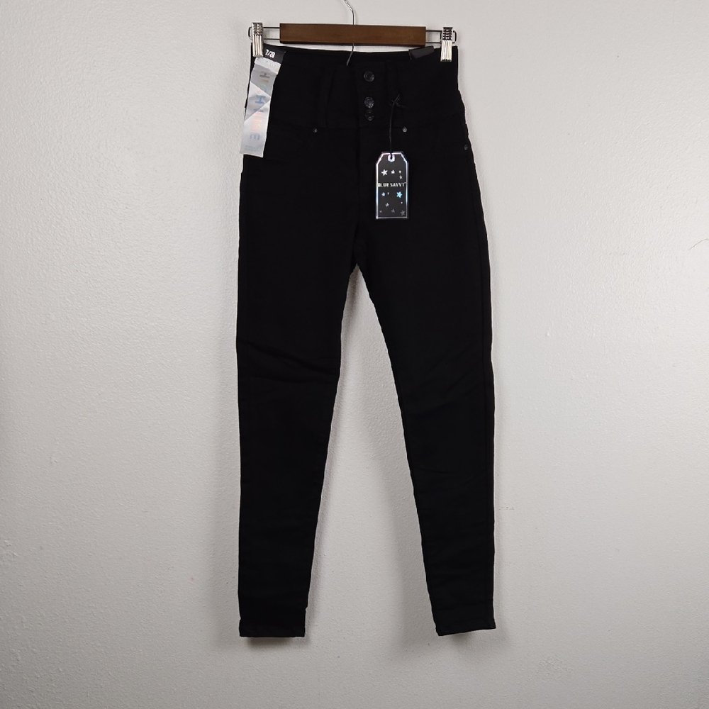 Black High-Waisted Skinny Jeans